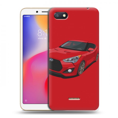 Дизайнерский пластиковый чехол для Xiaomi RedMi 6A Hyundai