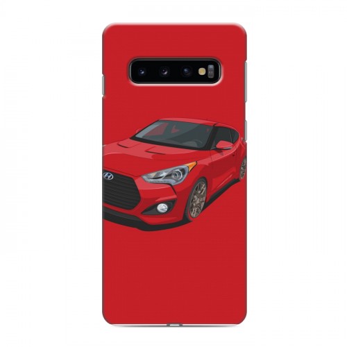 Дизайнерский силиконовый чехол для Samsung Galaxy S10 Hyundai