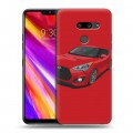 Дизайнерский пластиковый чехол для LG G8 ThinQ Hyundai