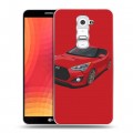 Дизайнерский пластиковый чехол для LG Optimus G2 Hyundai