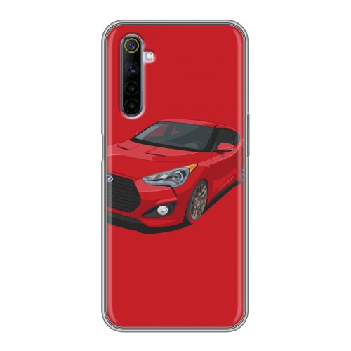 Дизайнерский силиконовый чехол для Realme 6 Hyundai