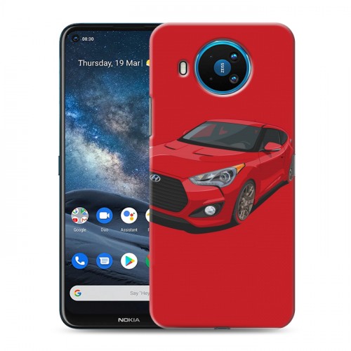 Дизайнерский силиконовый чехол для Nokia 8.3 Hyundai