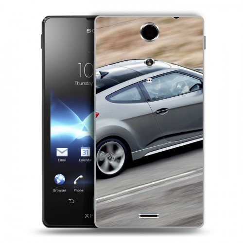 Дизайнерский пластиковый чехол для Sony Xperia TX Hyundai