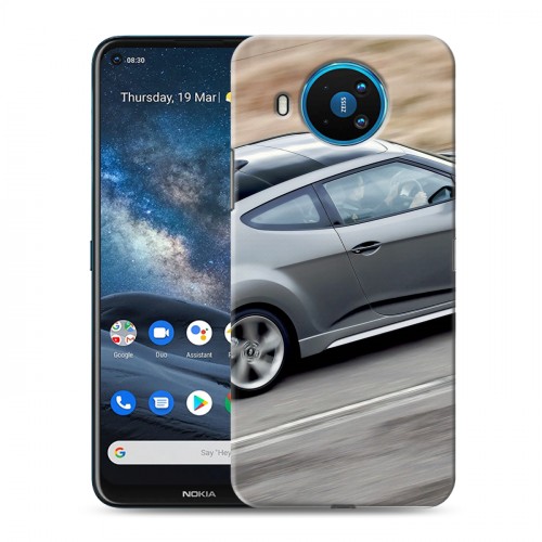 Дизайнерский силиконовый чехол для Nokia 8.3 Hyundai