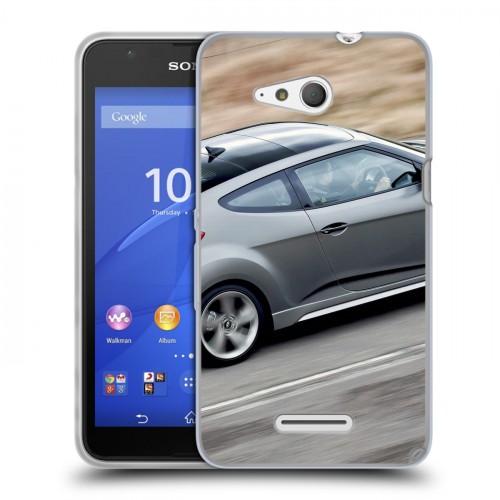 Дизайнерский пластиковый чехол для Sony Xperia E4g Hyundai