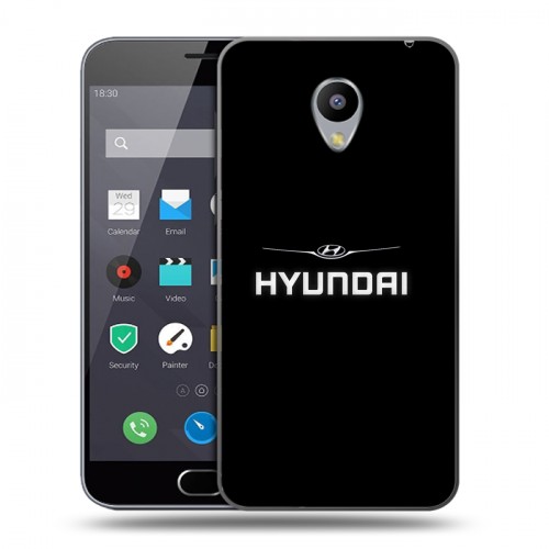 Дизайнерский пластиковый чехол для Meizu M2 Note Hyundai