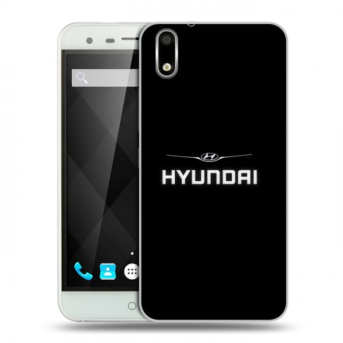 Дизайнерский пластиковый чехол для Ulefone Paris Hyundai