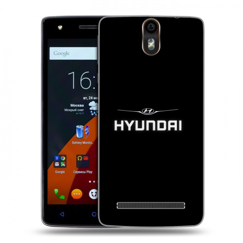 Дизайнерский силиконовый чехол для Wileyfox Storm Hyundai