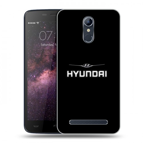 Дизайнерский силиконовый чехол для Homtom HT17 Hyundai