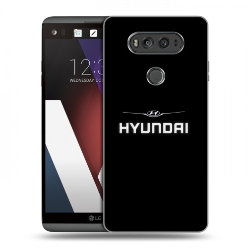 Дизайнерский пластиковый чехол для LG V20 Hyundai