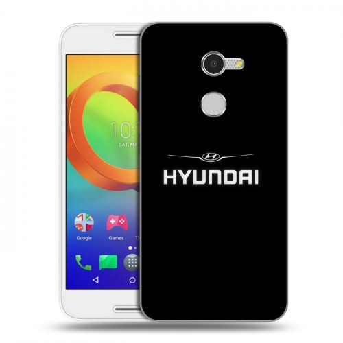 Дизайнерский силиконовый чехол для Alcatel A3 Hyundai