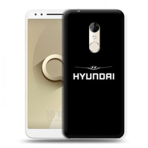 Дизайнерский пластиковый чехол для Alcatel 3 Hyundai