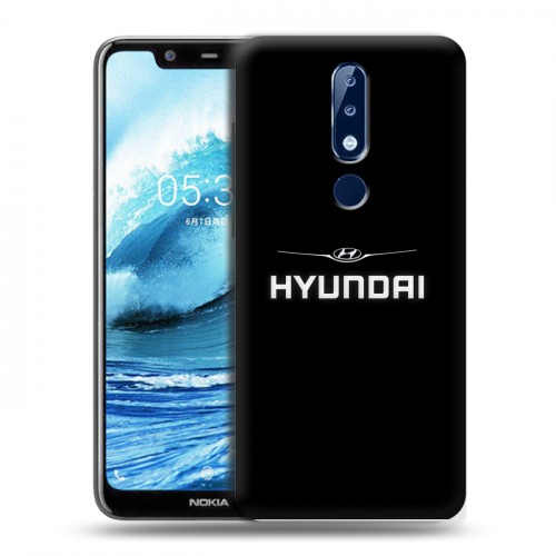 Дизайнерский силиконовый чехол для Nokia 5.1 Plus Hyundai