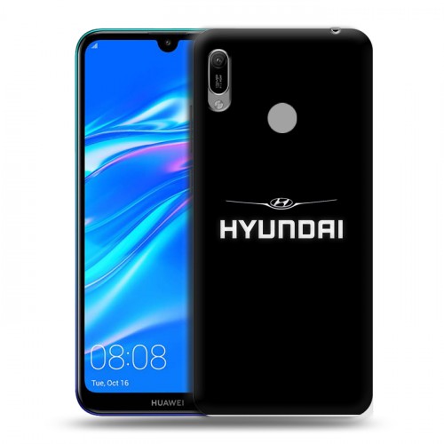 Дизайнерский пластиковый чехол для Huawei Y6 (2019) Hyundai