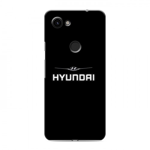 Дизайнерский пластиковый чехол для Google Pixel 3a Hyundai
