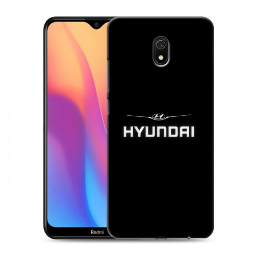 Дизайнерский силиконовый с усиленными углами чехол для Xiaomi RedMi 8A Hyundai