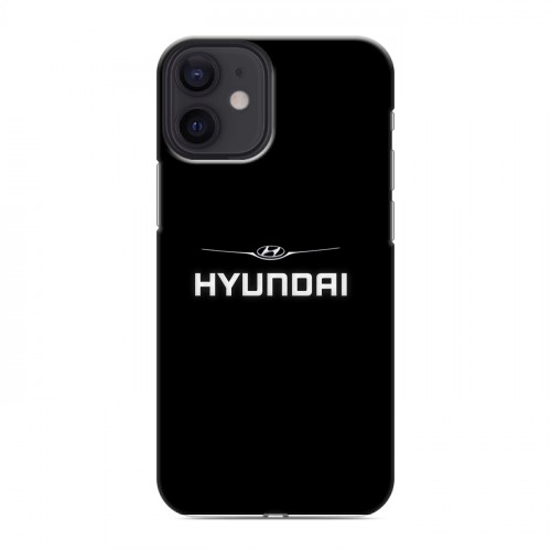 Дизайнерский пластиковый чехол для Iphone 12 Mini Hyundai