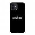 Дизайнерский силиконовый чехол для Iphone 12 Hyundai