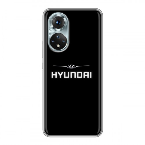 Дизайнерский силиконовый с усиленными углами чехол для Huawei Honor 50 Hyundai