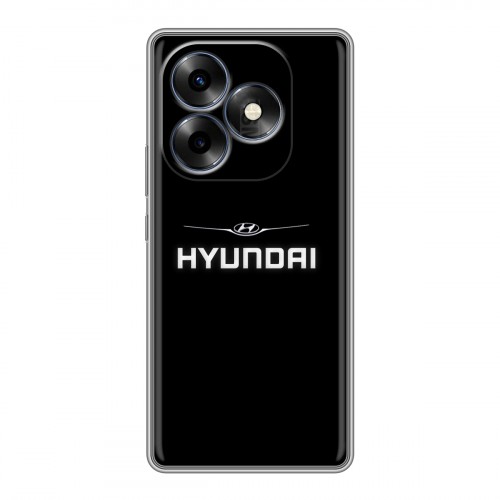 Дизайнерский силиконовый чехол для Itel S23 Plus Hyundai