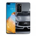 Дизайнерский пластиковый чехол для Huawei P40 Infiniti