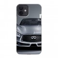 Дизайнерский силиконовый чехол для Iphone 12 Infiniti