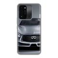 Дизайнерский силиконовый с усиленными углами чехол для Tecno Spark Go 2022 Infiniti