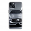 Дизайнерский пластиковый чехол для Iphone 14 Infiniti