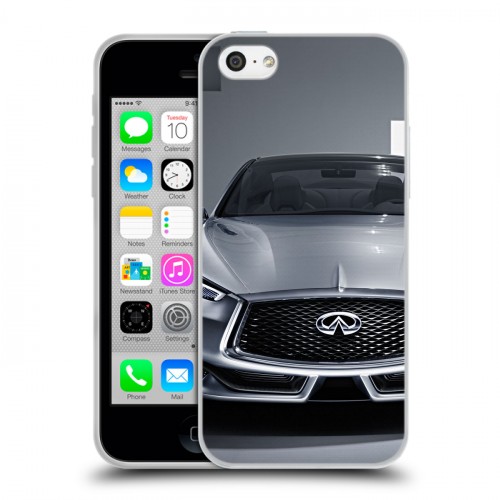 Дизайнерский пластиковый чехол для Iphone 5c Infiniti