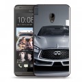 Дизайнерский пластиковый чехол для HTC Desire 700 Infiniti