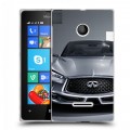 Дизайнерский пластиковый чехол для Microsoft Lumia 435 Infiniti