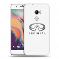 Дизайнерский пластиковый чехол для HTC One X10 Infiniti