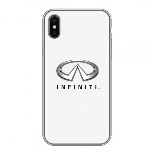 Дизайнерский силиконовый чехол для Iphone x10 Infiniti