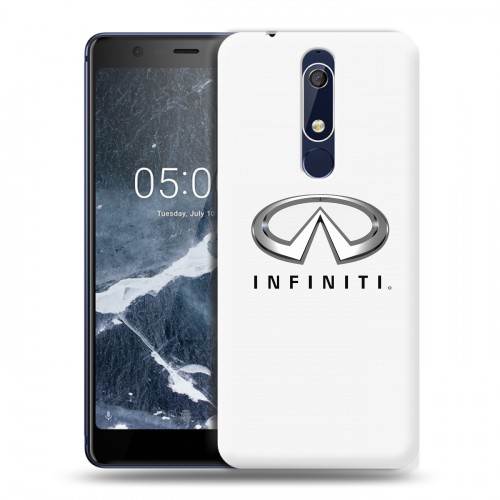 Дизайнерский пластиковый чехол для Nokia 5.1 Infiniti