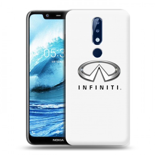 Дизайнерский пластиковый чехол для Nokia 5.1 Plus Infiniti