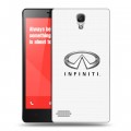 Дизайнерский силиконовый чехол для Xiaomi RedMi Note Infiniti