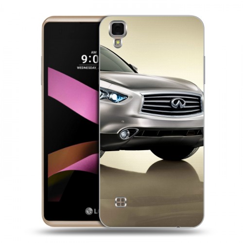 Дизайнерский пластиковый чехол для LG X Style Infiniti