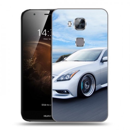 Дизайнерский пластиковый чехол для Huawei G8 Infiniti