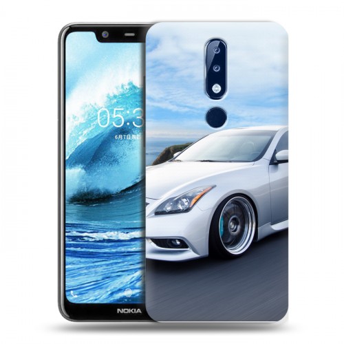 Дизайнерский пластиковый чехол для Nokia 5.1 Plus Infiniti