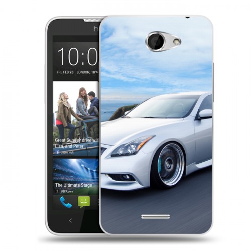 Дизайнерский пластиковый чехол для HTC Desire 516 Infiniti