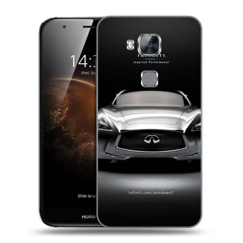 Дизайнерский пластиковый чехол для Huawei G8 Infiniti