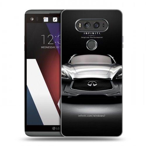 Дизайнерский пластиковый чехол для LG V20 Infiniti