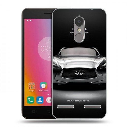 Дизайнерский силиконовый чехол для Lenovo K6 Infiniti