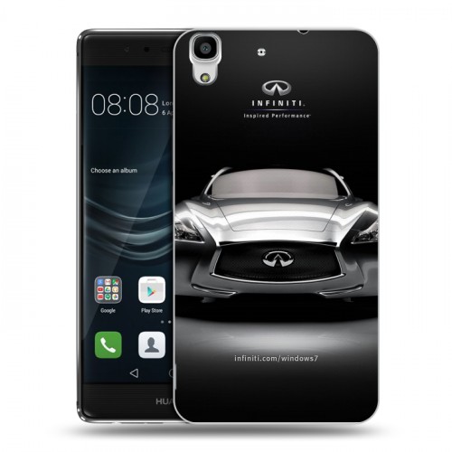 Дизайнерский пластиковый чехол для Huawei Y6II Infiniti