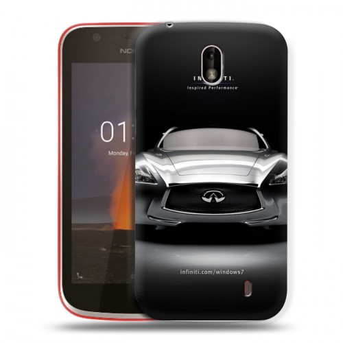 Дизайнерский пластиковый чехол для Nokia 1 Infiniti