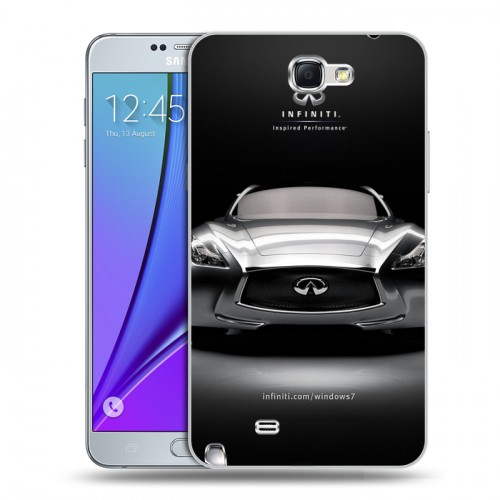 Дизайнерский пластиковый чехол для Samsung Galaxy Note 2 Infiniti