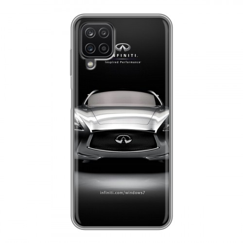Дизайнерский силиконовый чехол для Samsung Galaxy A12 Infiniti