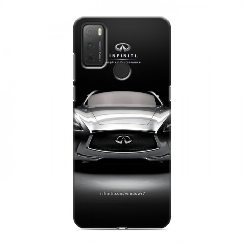 Дизайнерский силиконовый чехол для Alcatel 3L (2021) Infiniti