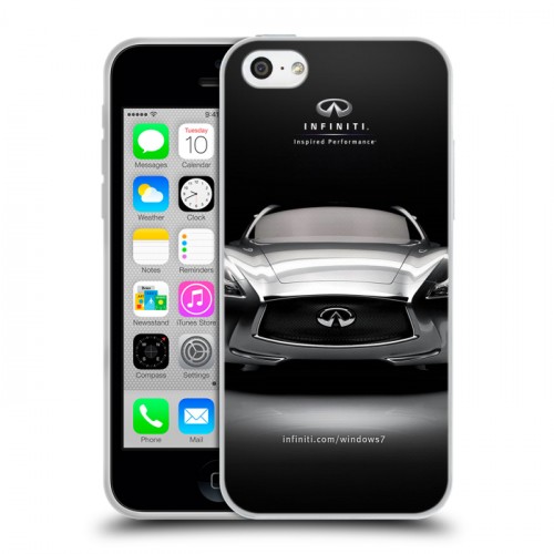 Дизайнерский пластиковый чехол для Iphone 5c Infiniti