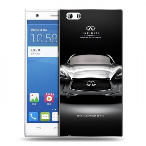 Дизайнерский пластиковый чехол для ZTE Star 1 Infiniti